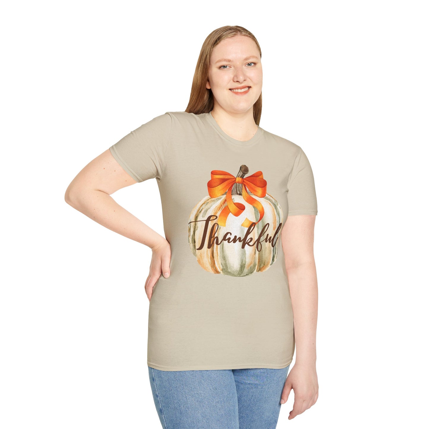 Cute Thankful Pumpkin T-Shirt
