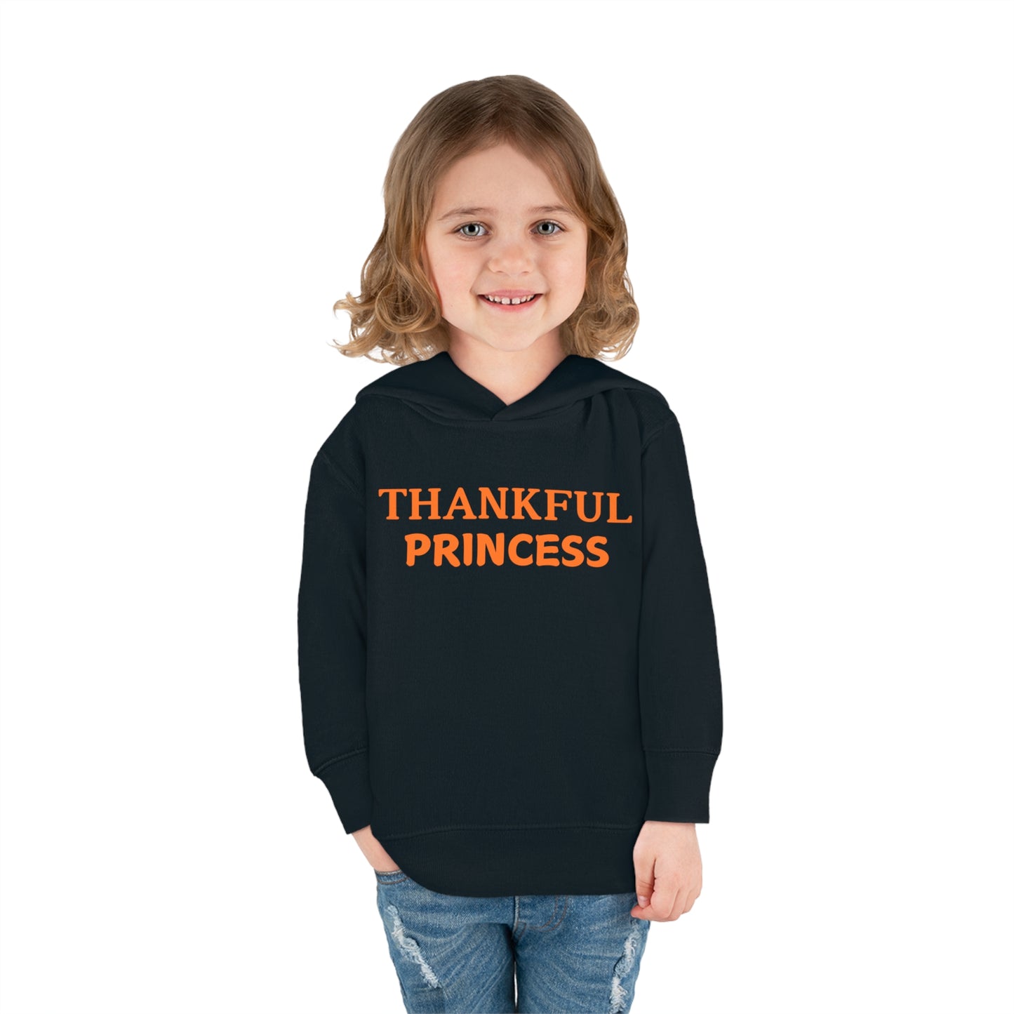 Thankful Princess Thanksgiving Hoodie- Toddler