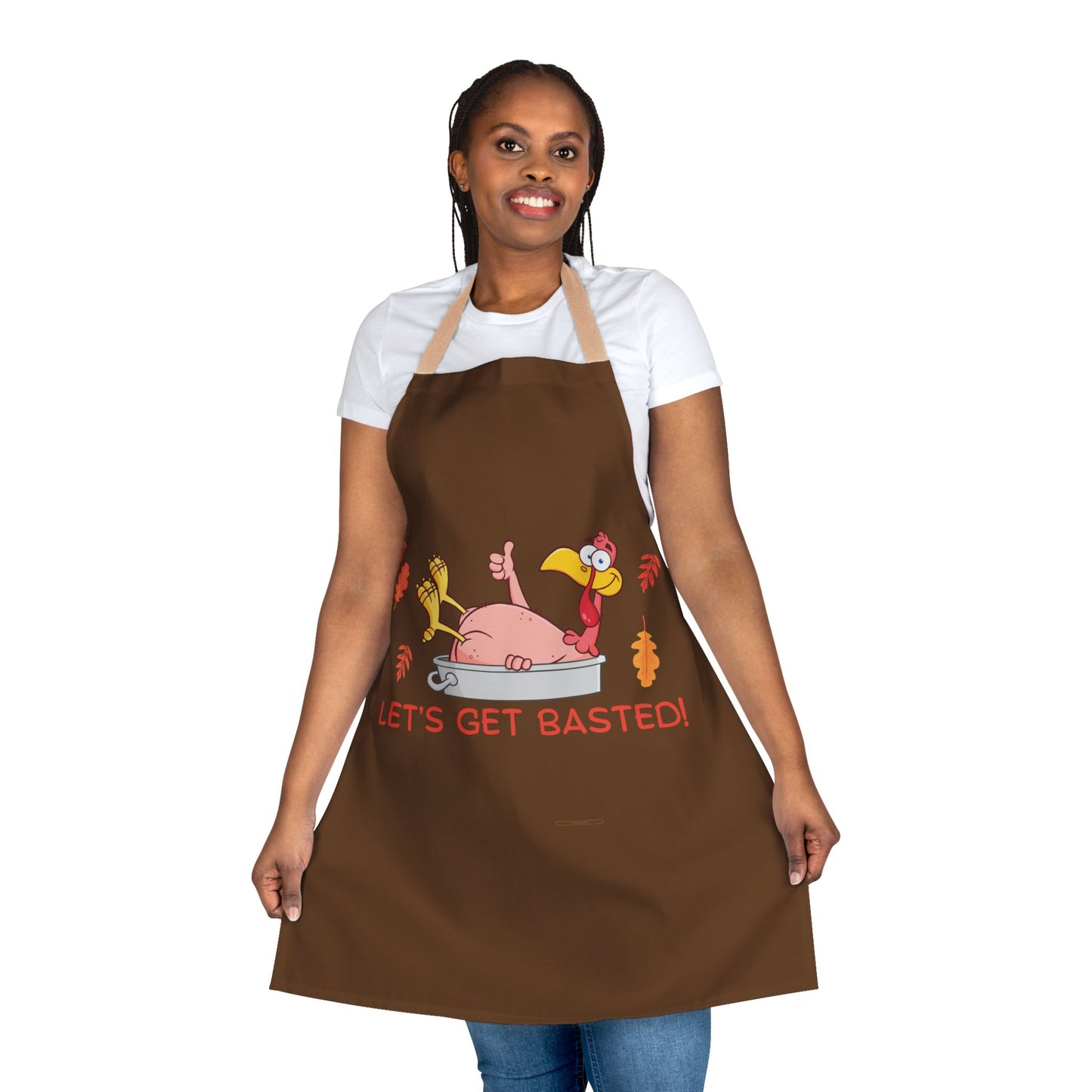 Apron Thanksgiving Let's Get Basted