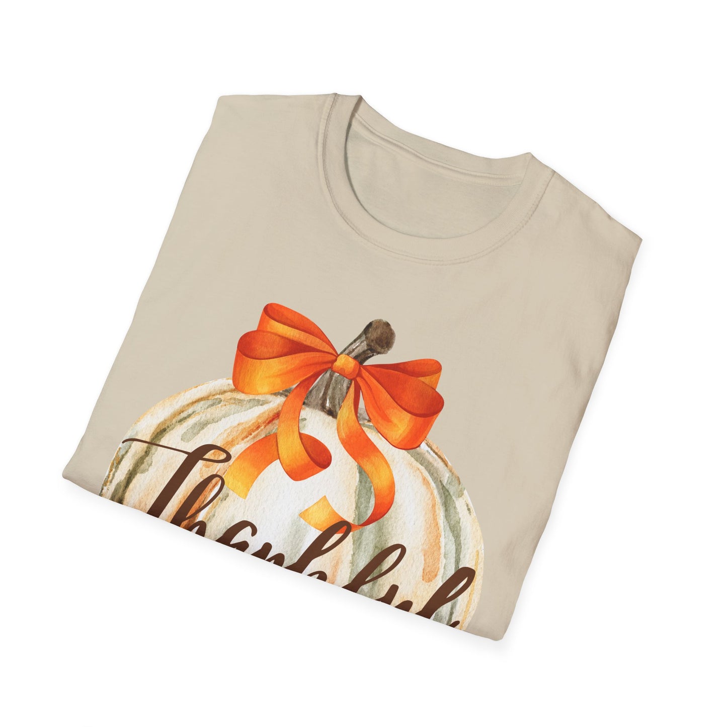 Cute Thankful Pumpkin T-Shirt