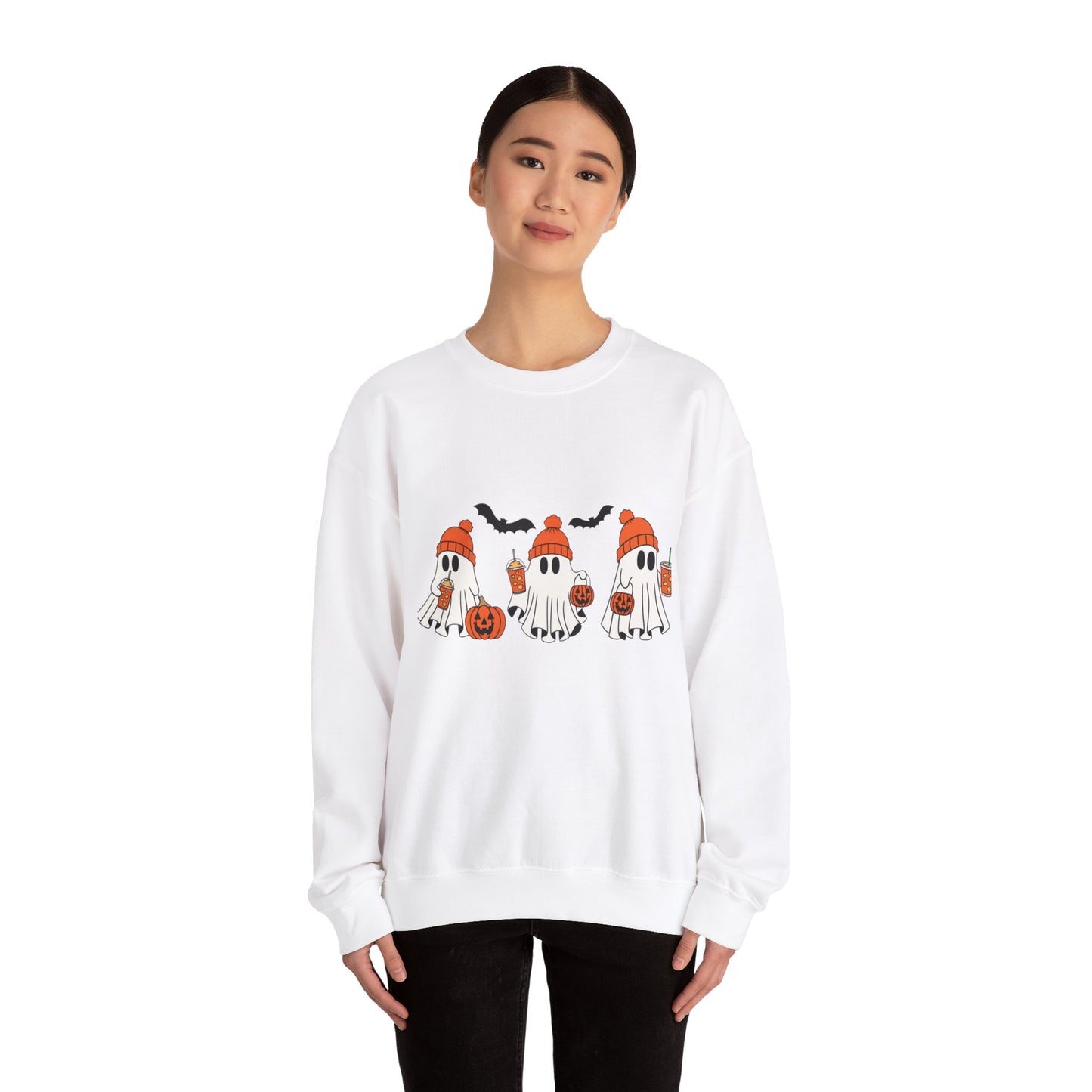 Cute Ghost Crewneck Sweatshirt