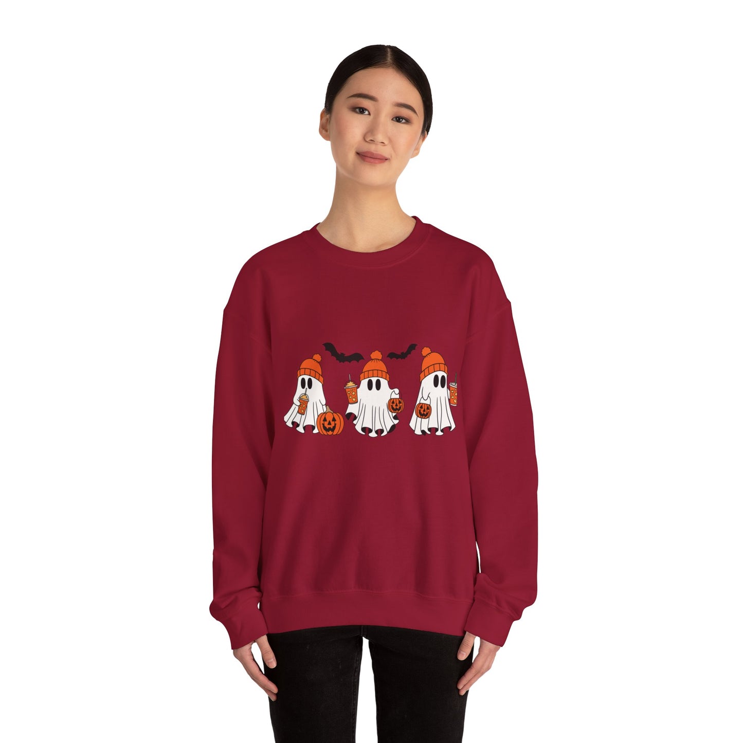 Cute Ghost Crewneck Sweatshirt