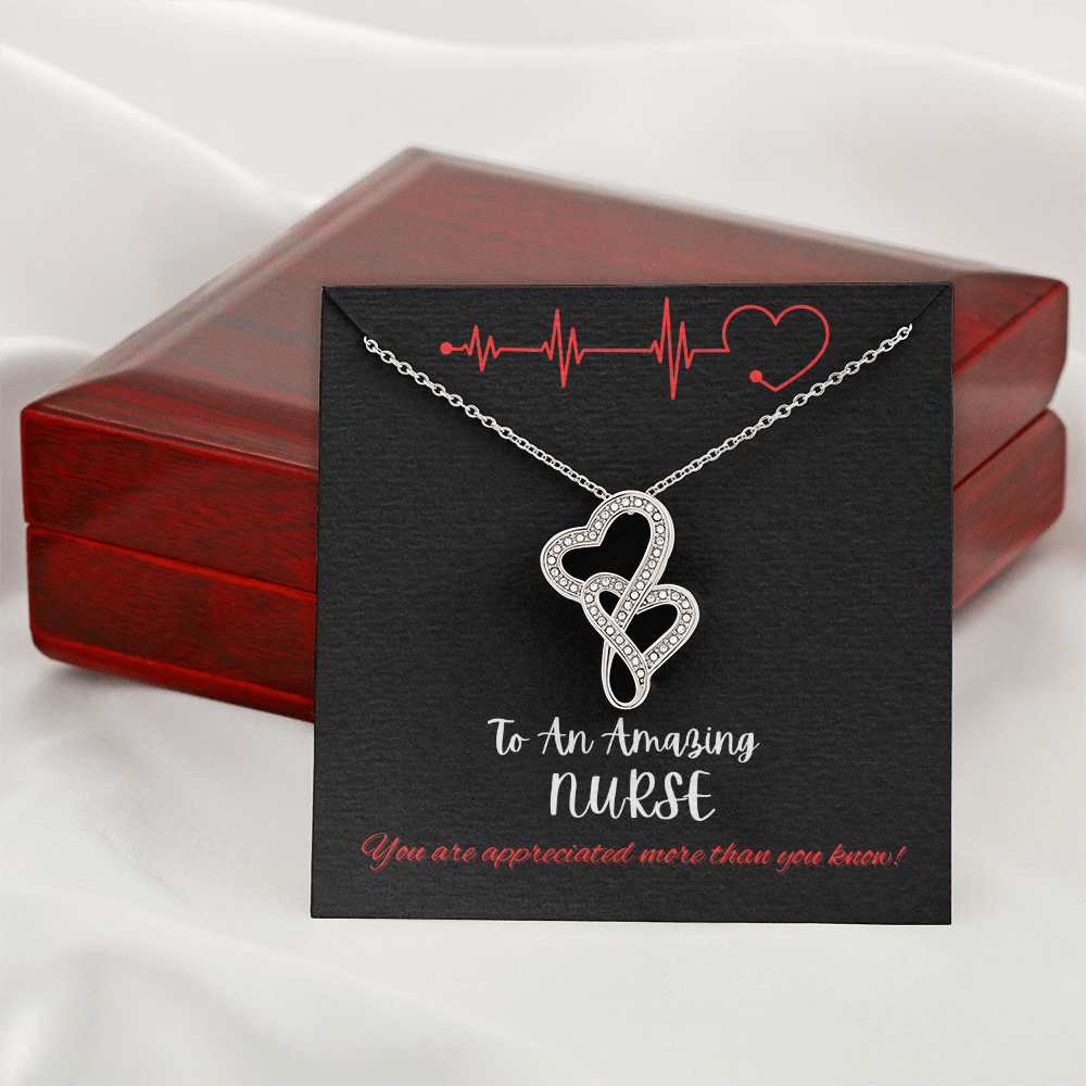 To An Amazing Nurse, Appreciation Necklace