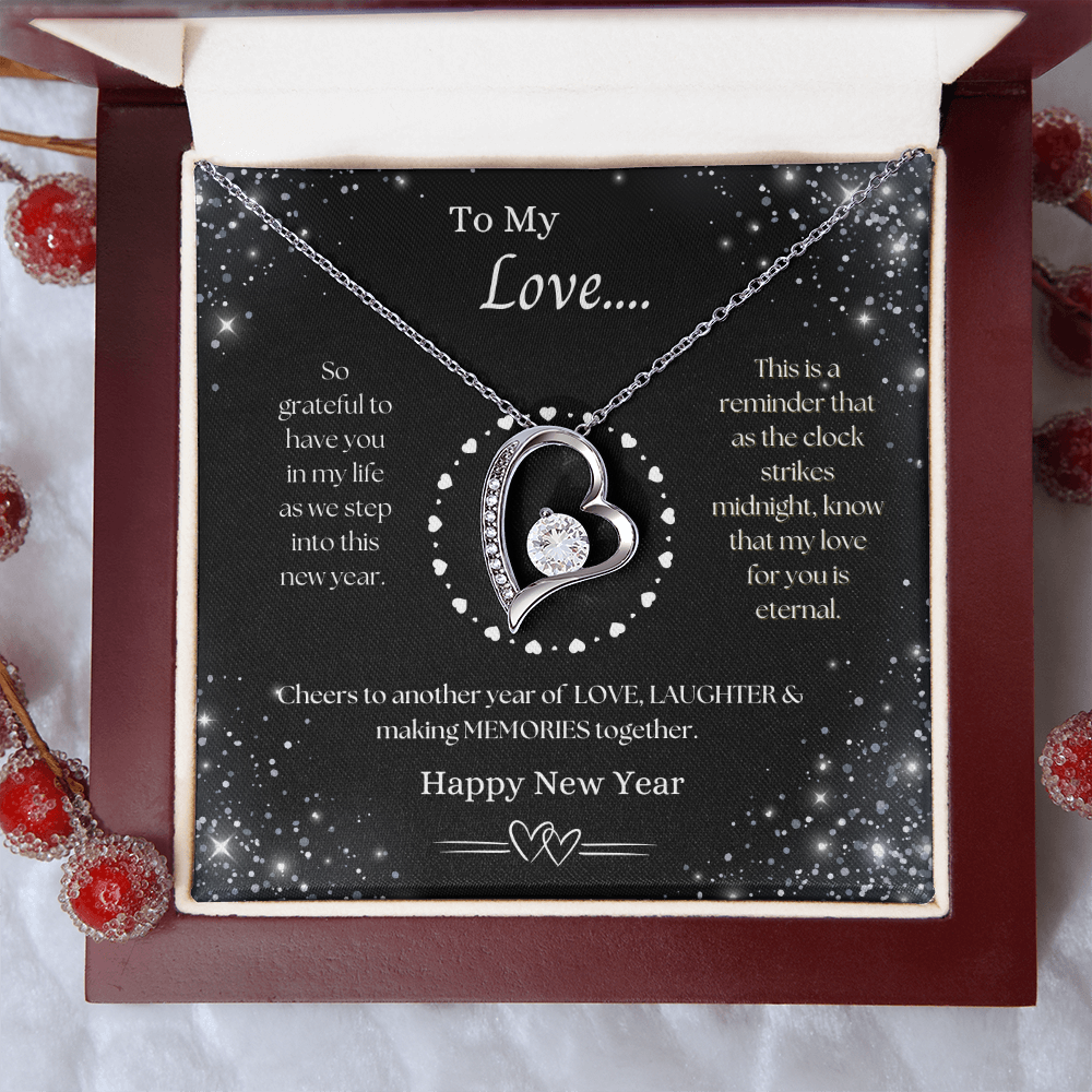 To My Love, New Year Forever Love Necklace