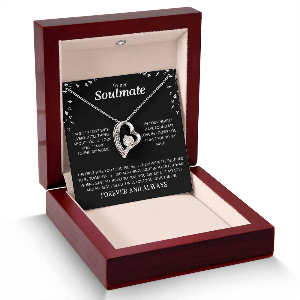 To My Soulmate | Forever Love Necklace