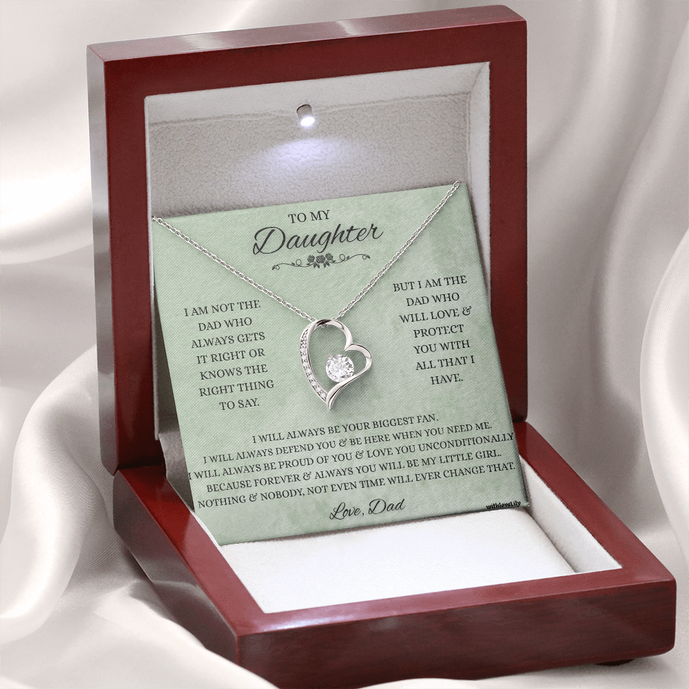 To My Daughter β I Am Your Biggest Fan | Heartfelt Gift Necklace