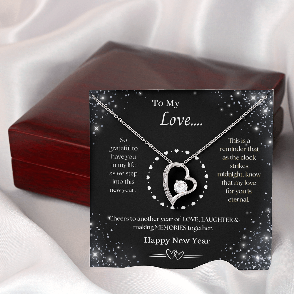 To My Love, New Year Forever Love Necklace