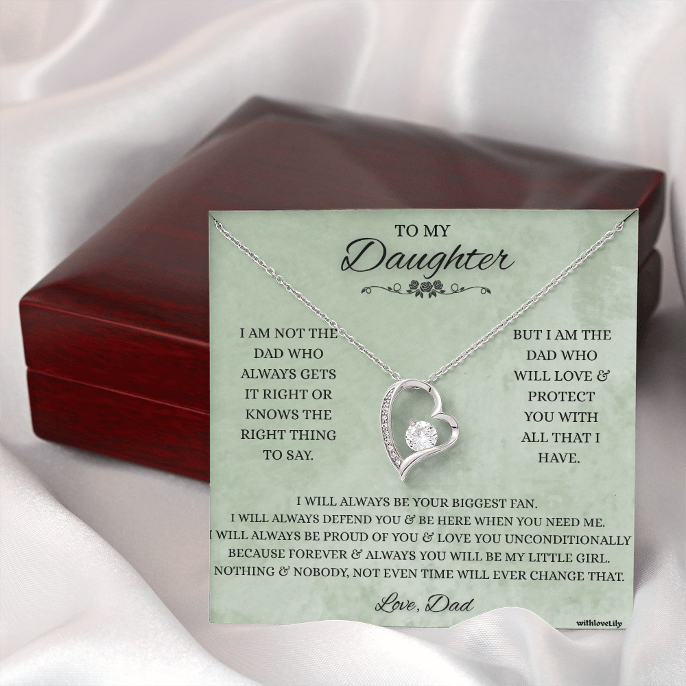 To My Daughter β I Am Your Biggest Fan | Heartfelt Gift Necklace