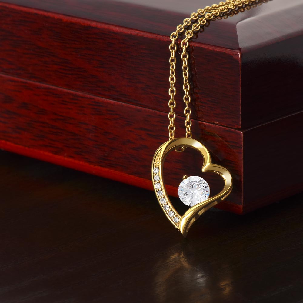 To My Beautiful Daughter Necklace, Love Dad