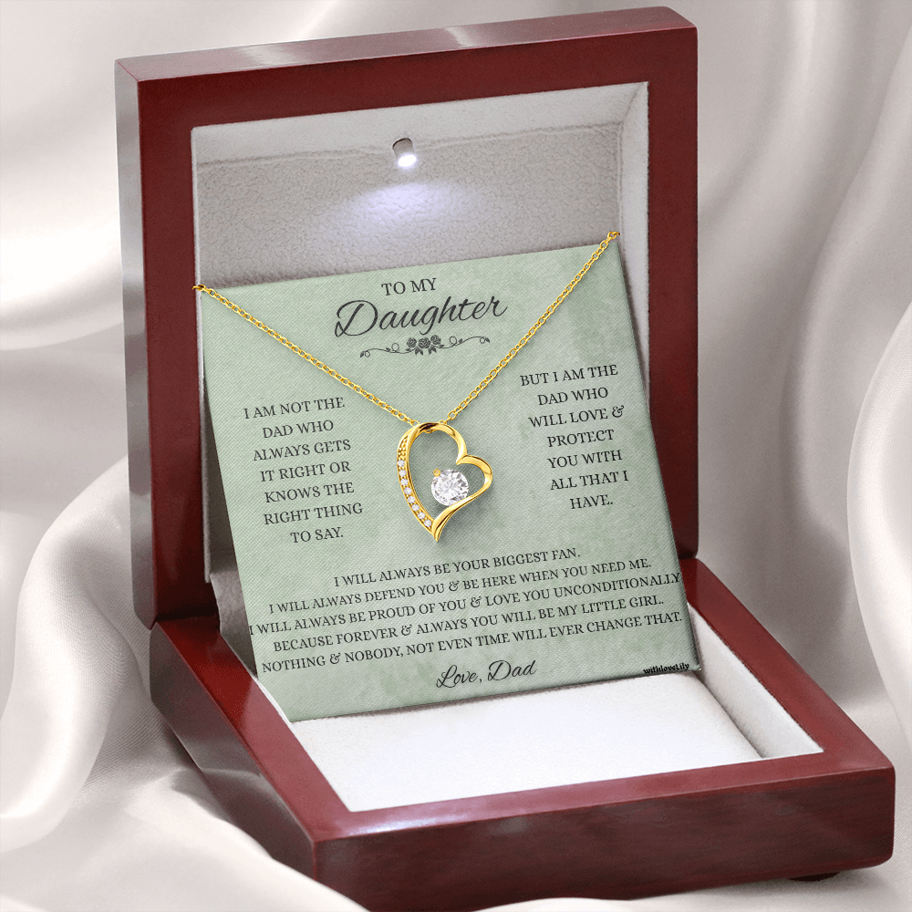 To My Daughter β I Am Your Biggest Fan | Heartfelt Gift Necklace