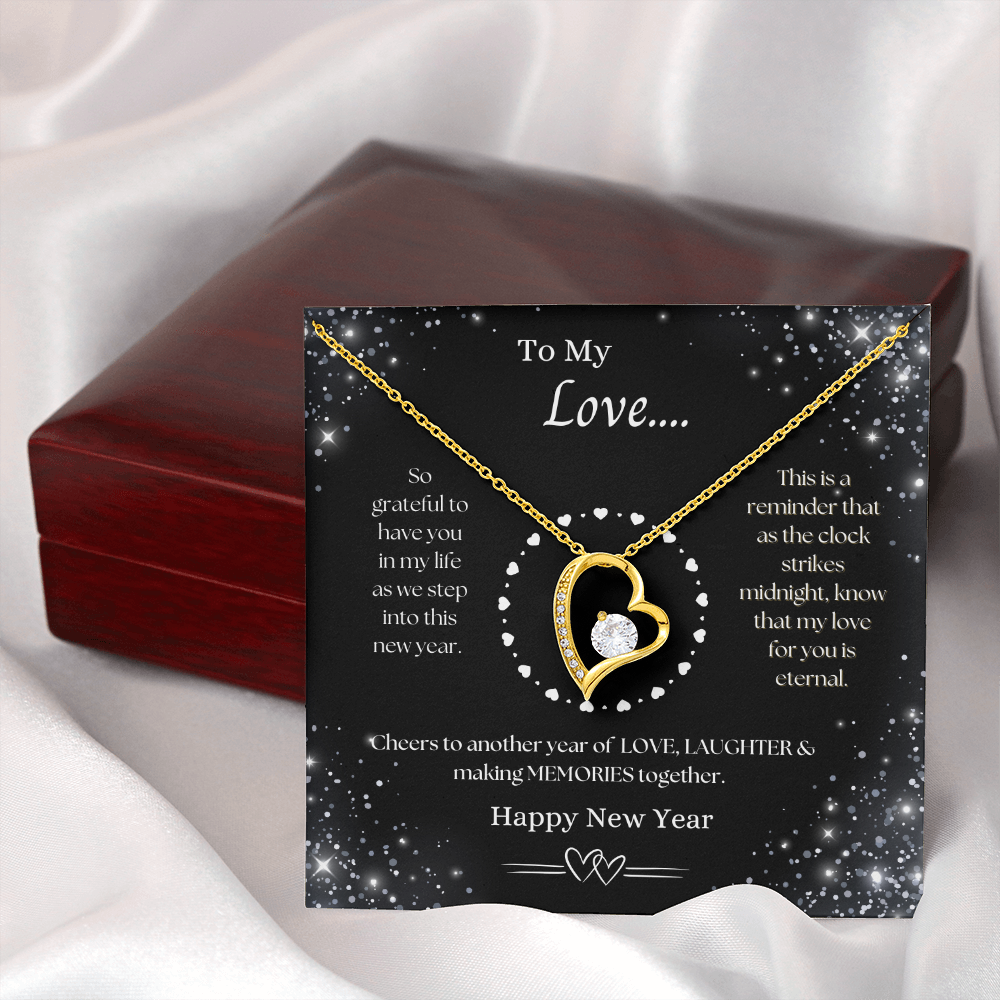 To My Love, New Year Forever Love Necklace