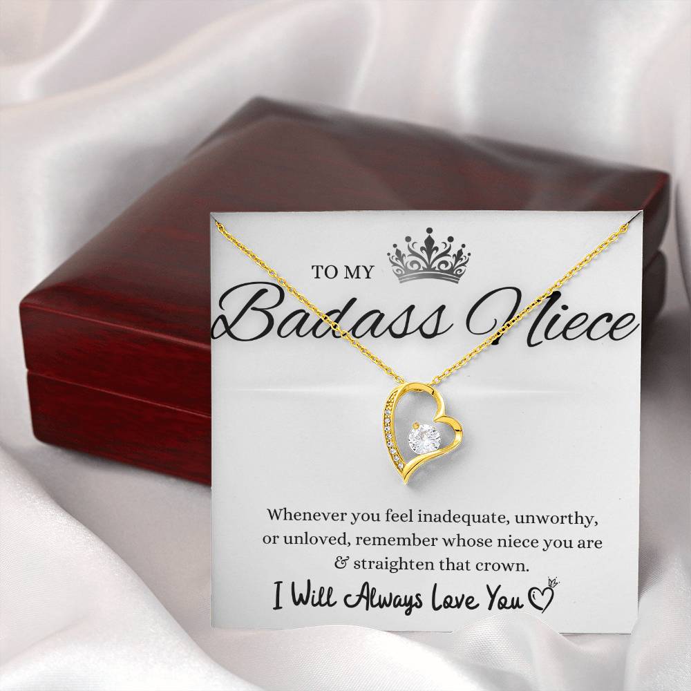 To My Bada** Niece Necklace