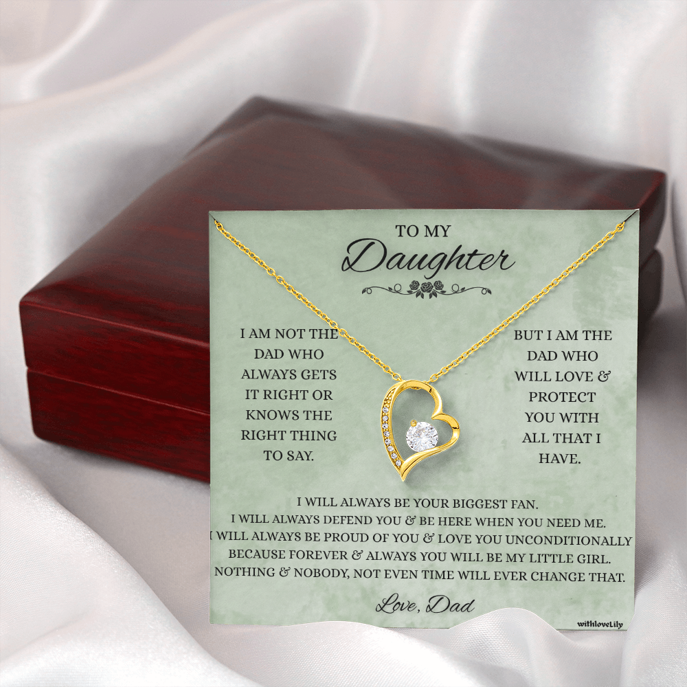 To My Daughter β I Am Your Biggest Fan | Heartfelt Gift Necklace