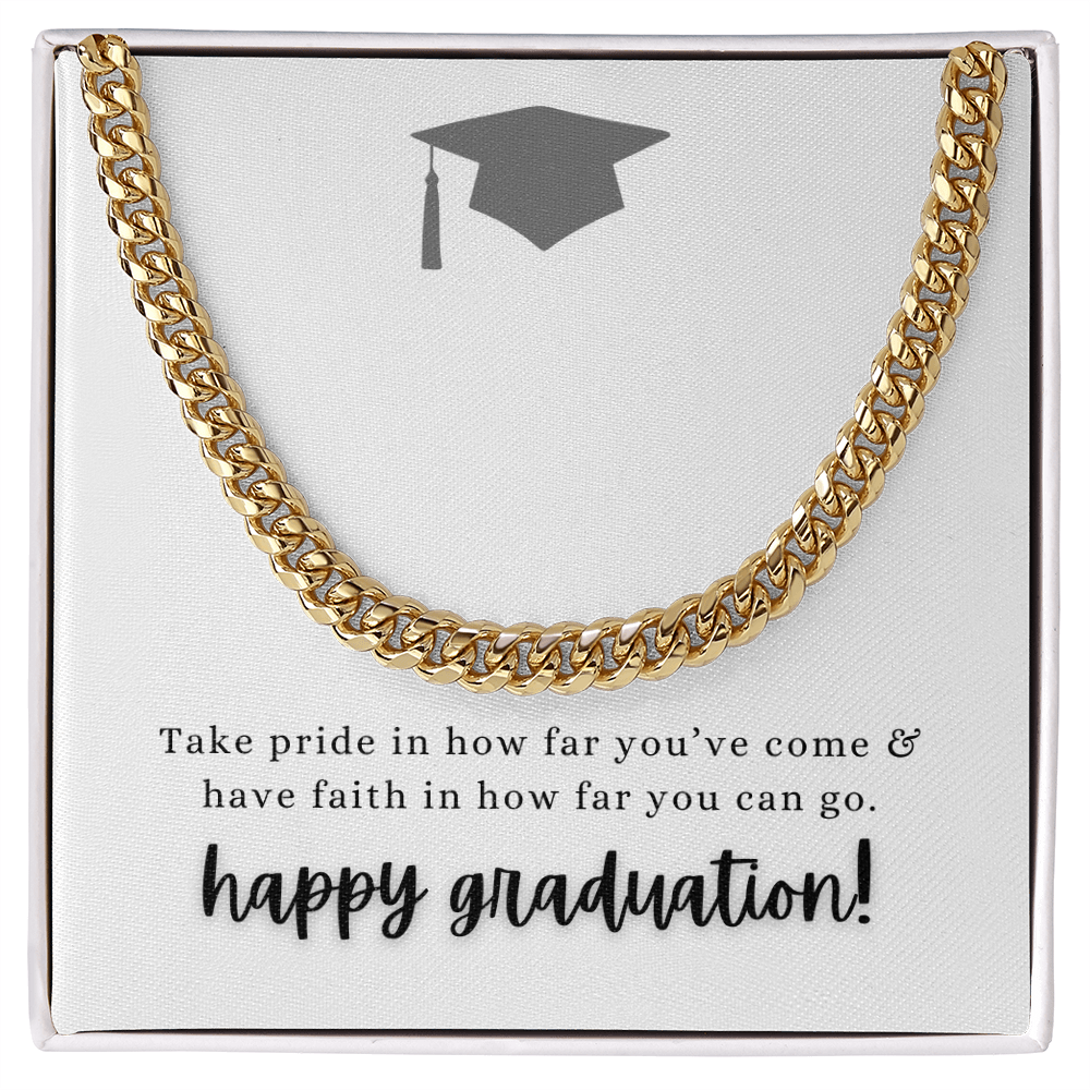Happy Graduation Necklace