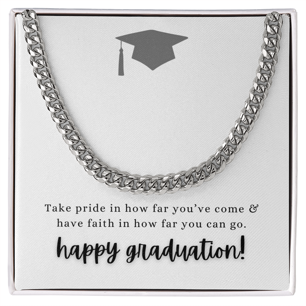 Happy Graduation Necklace