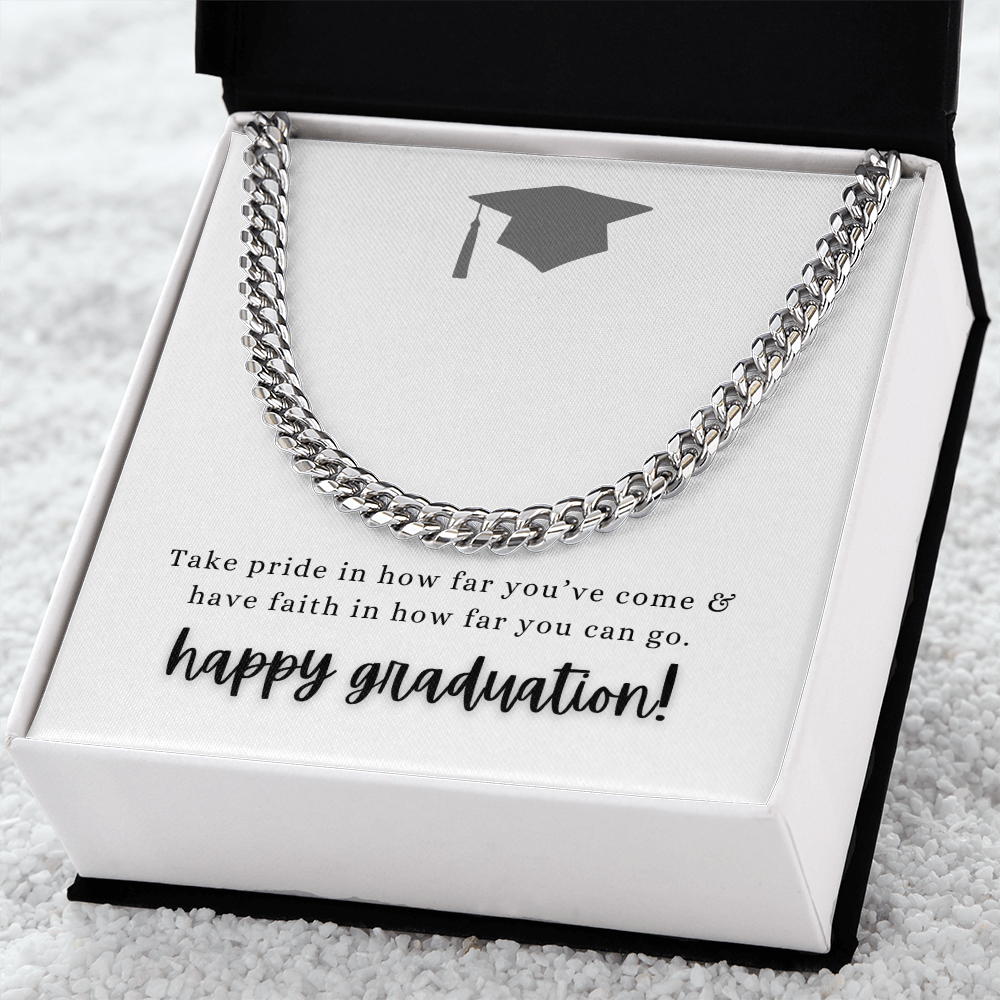 Happy Graduation Necklace
