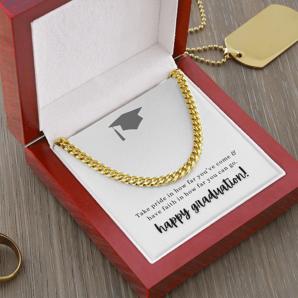 Happy Graduation Necklace