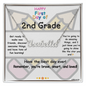 First Day of 2nd Grade – Personalized Name Necklace ✨