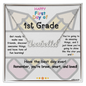 First Day of 1st Grade – Personalized Name Necklace ✨
