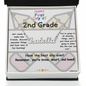 First Day of 2nd Grade – Personalized Name Necklace ✨