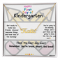 First Day of Kindergarten – Personalized Name Necklace ✨