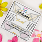 First Day of 1st Grade – Personalized Name Necklace ✨