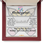 First Day of Kindergarten – Personalized Name Necklace ✨