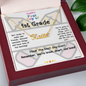 First Day of 1st Grade – Personalized Name Necklace ✨
