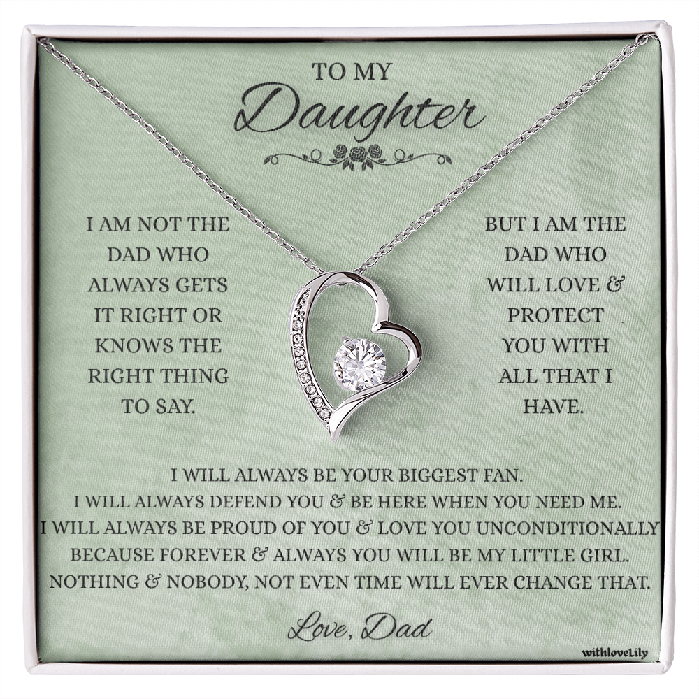 To My Daughter β I Am Your Biggest Fan | Heartfelt Gift Necklace