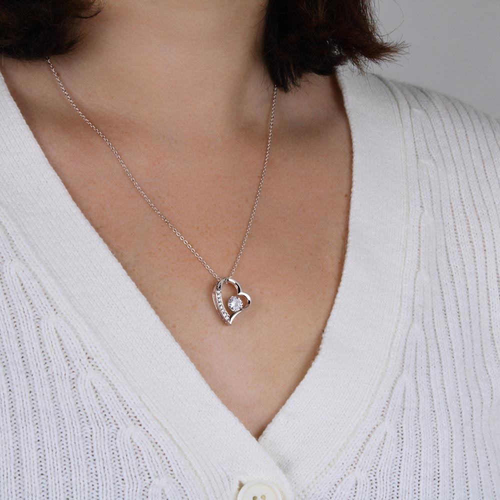 To My Beautiful Daughter Necklace, Love Mom