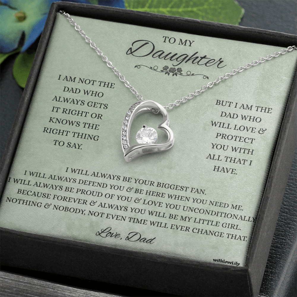 To My Daughter β I Am Your Biggest Fan | Heartfelt Gift Necklace