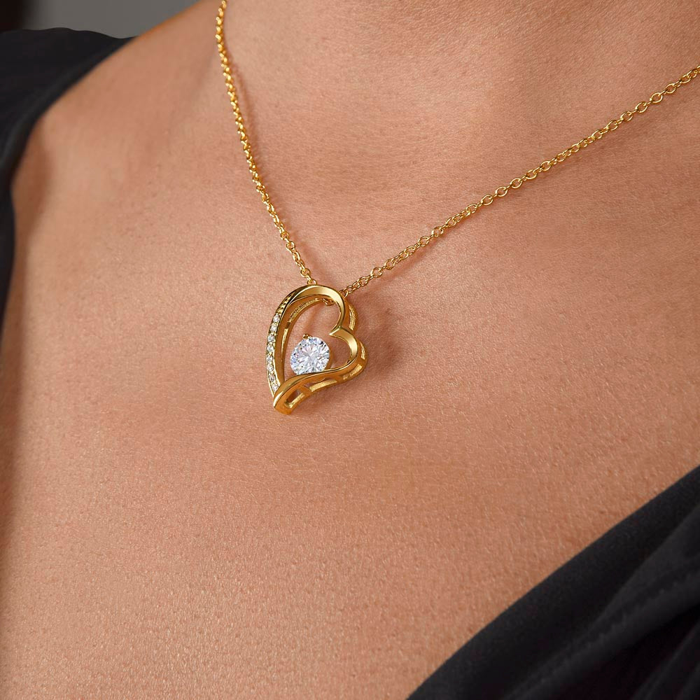 New Years Forever Love Necklace- WHITE