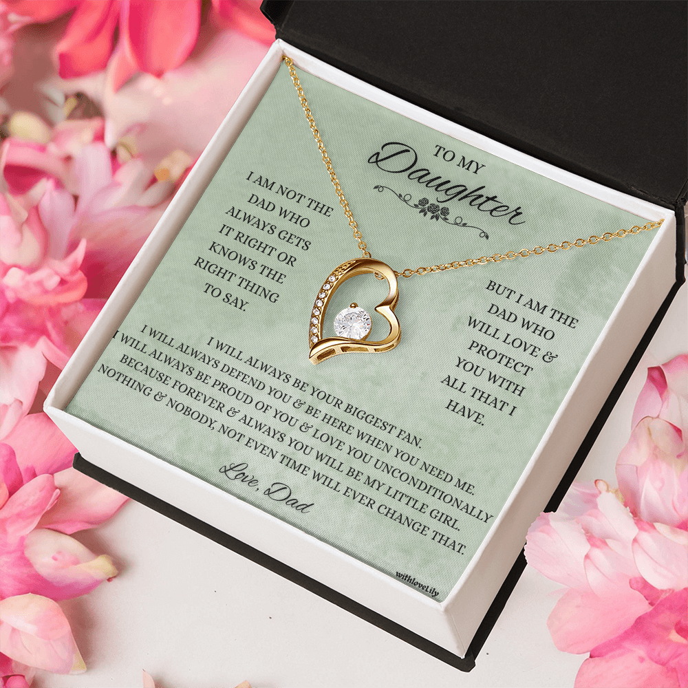 To My Daughter β I Am Your Biggest Fan | Heartfelt Gift Necklace