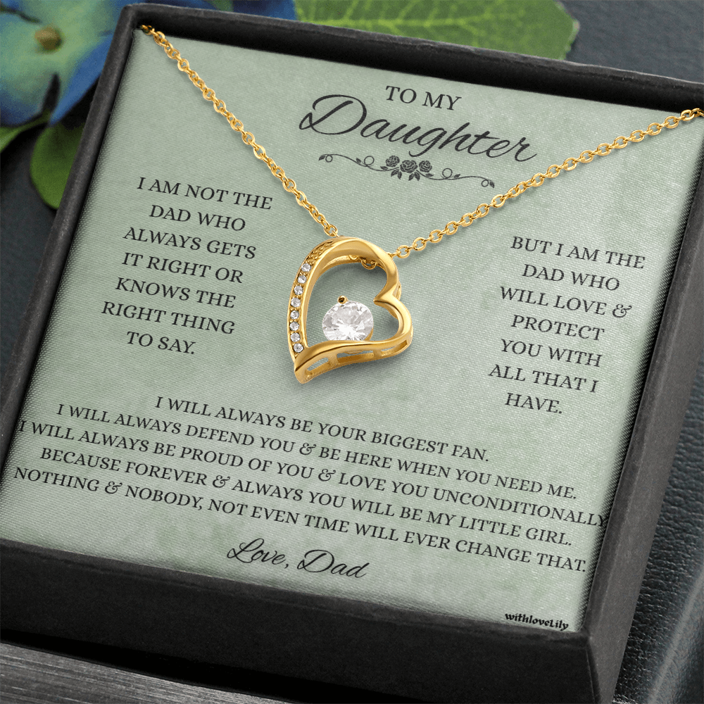 To My Daughter β I Am Your Biggest Fan | Heartfelt Gift Necklace