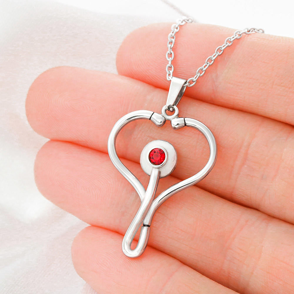 To My Favorite Nurse, Appreciation Necklace