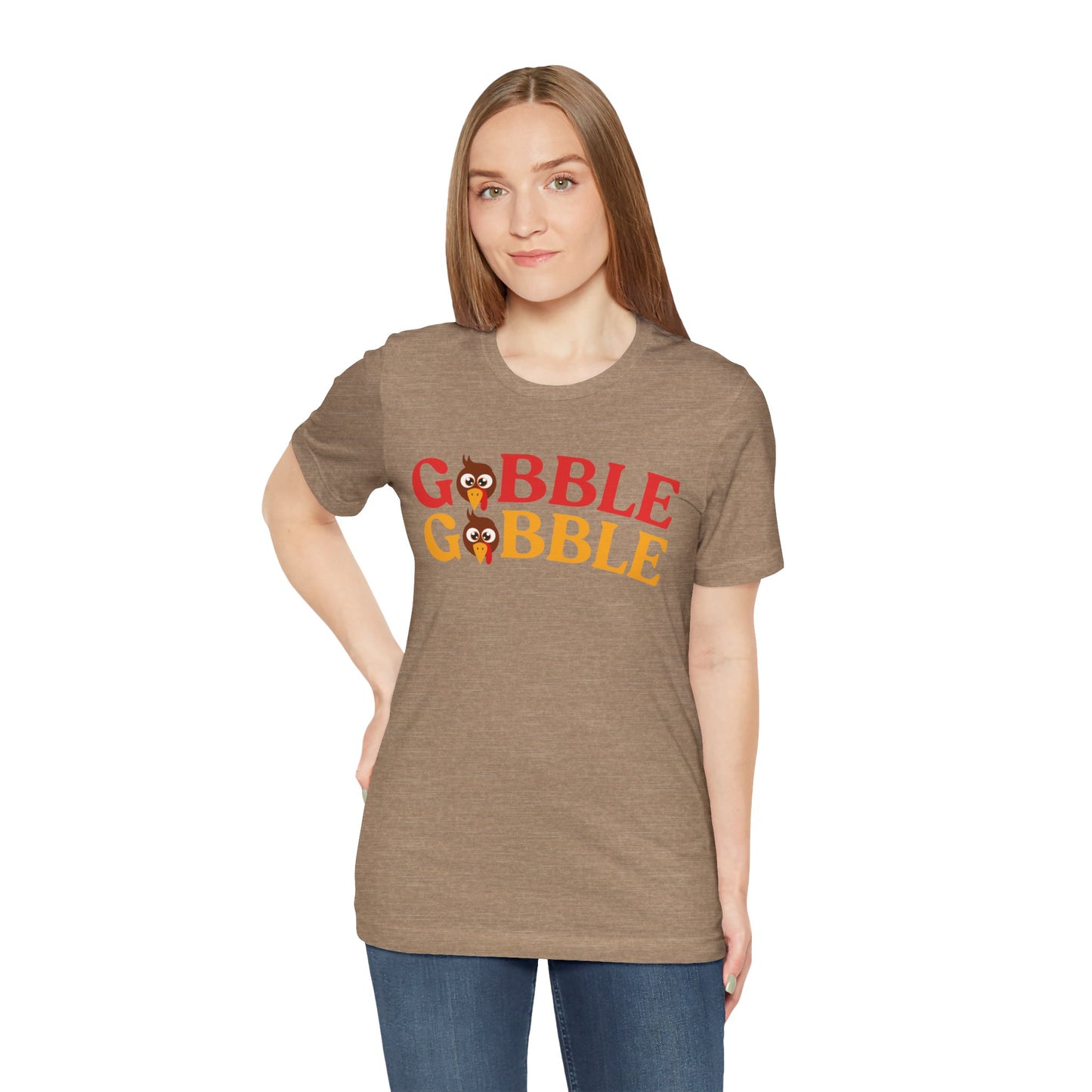 Unisex Thanksgiving Gobble Tee- ADULT