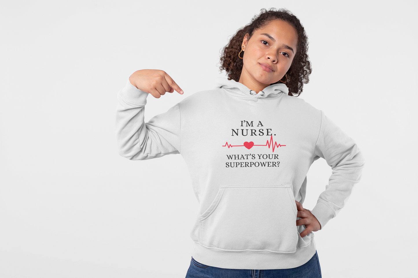 Nurse Superpower Hoodie