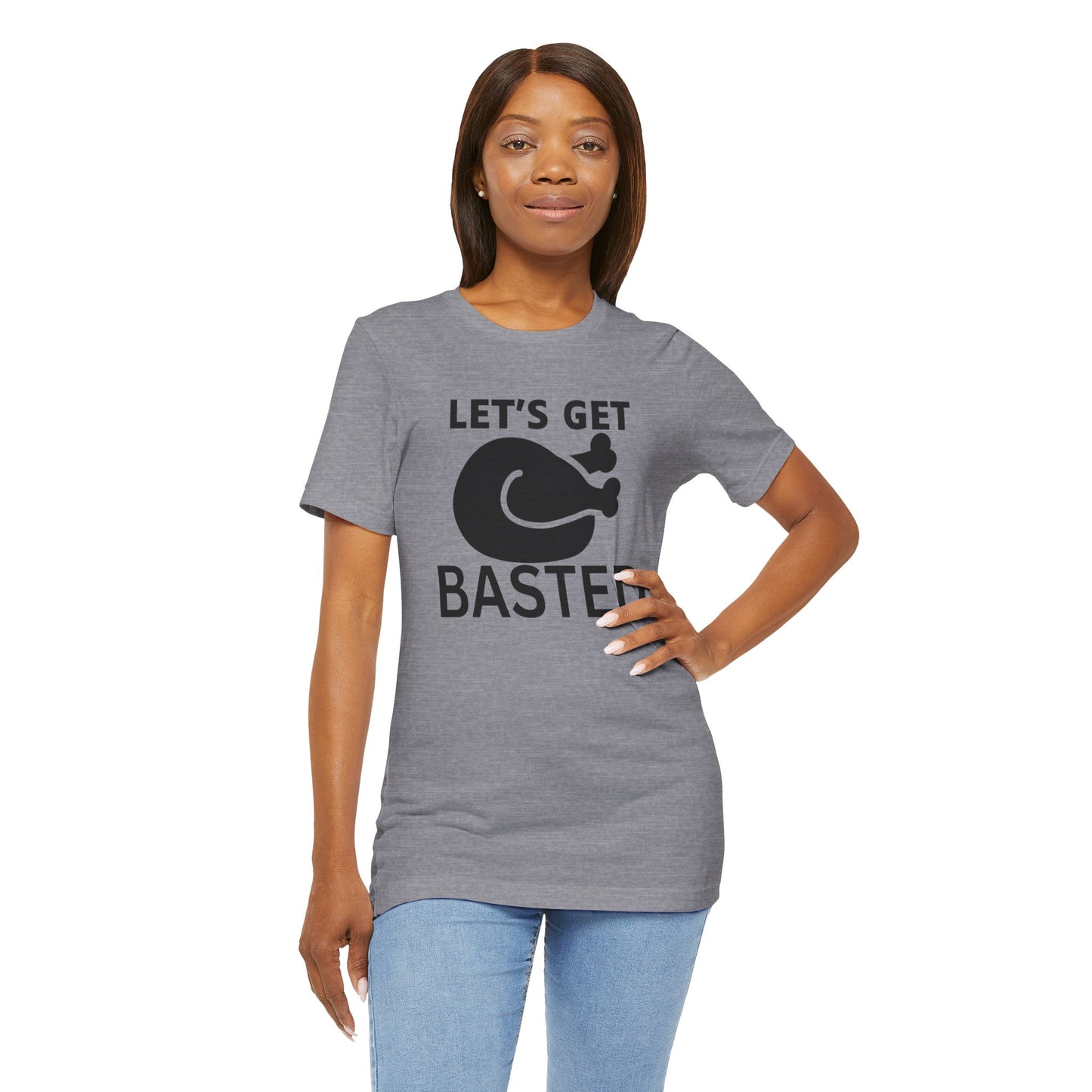 Get Basted Thanksgiving Tee - Unisex Jersey Short Sleeve Tee -