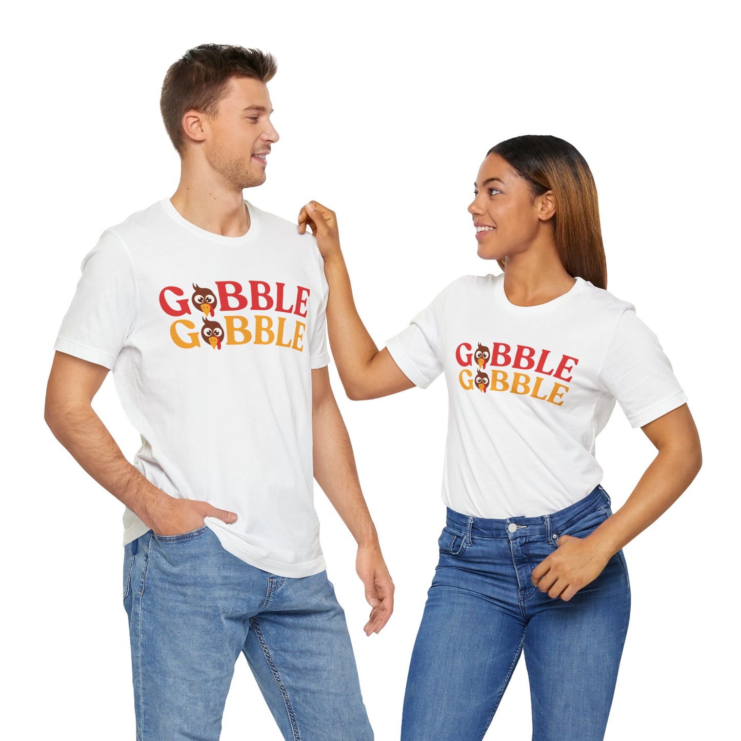 Unisex Thanksgiving Gobble Tee- ADULT