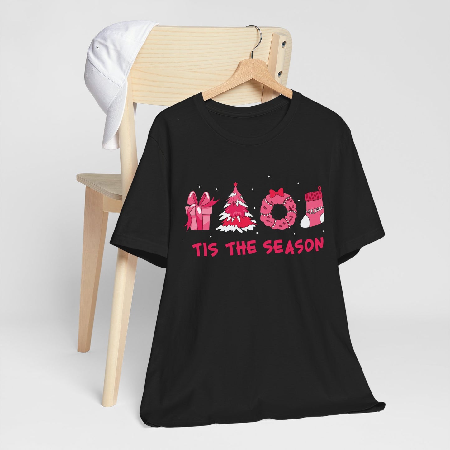 Pink Tis The Season Christmas Tee - Unisex Tee