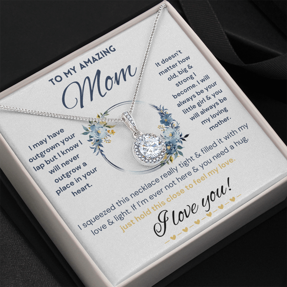 To My Amazing Mom, Mother's Day Necklace
