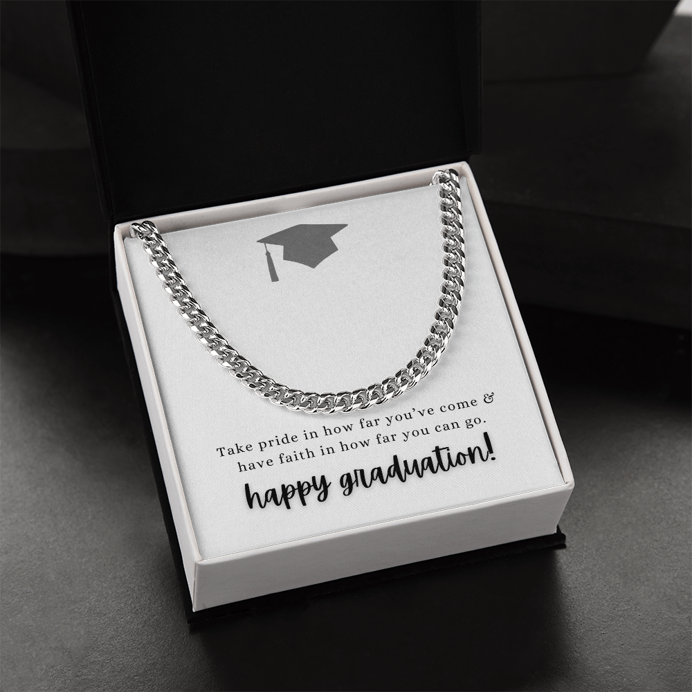 Happy Graduation Necklace