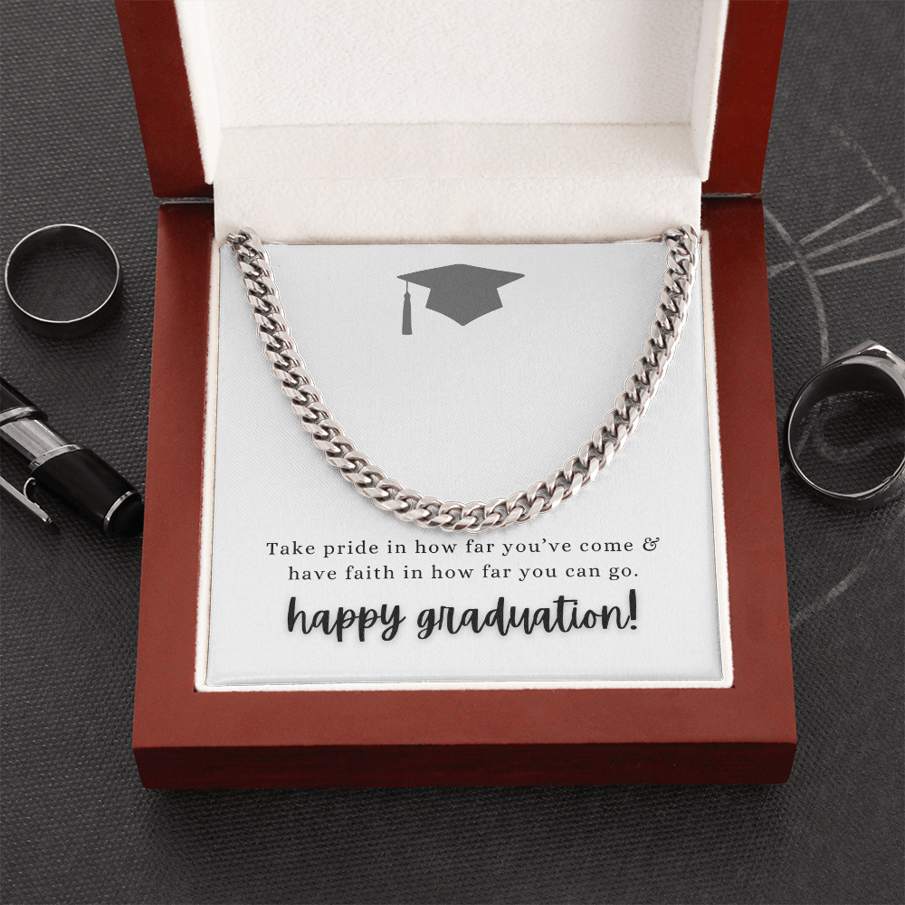 Happy Graduation Necklace