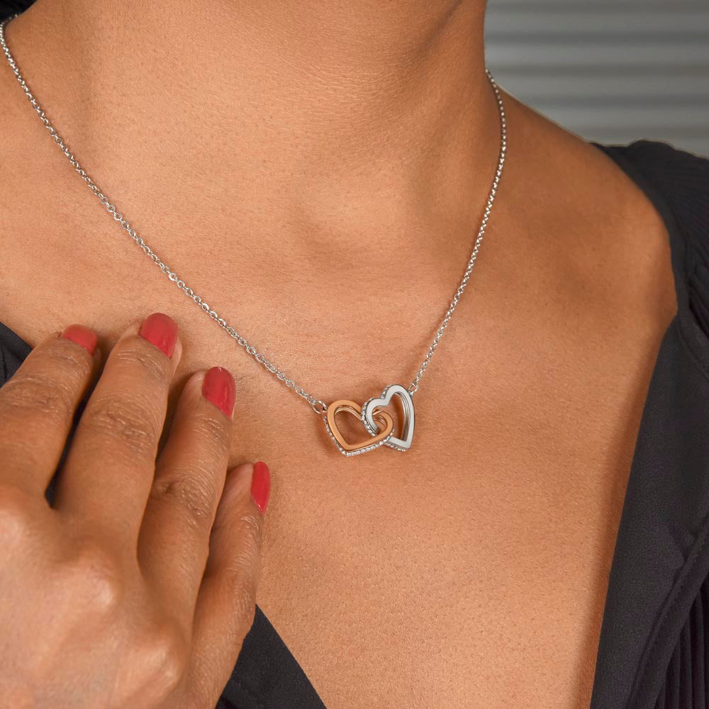 Sisters Heart Necklace