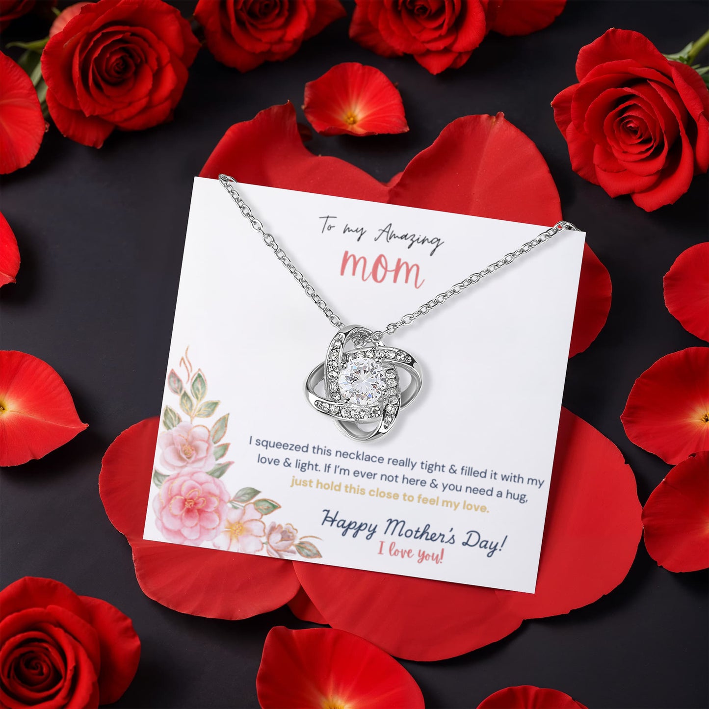 To My Amazing Mom, Mother's Day Rotating Rose Box