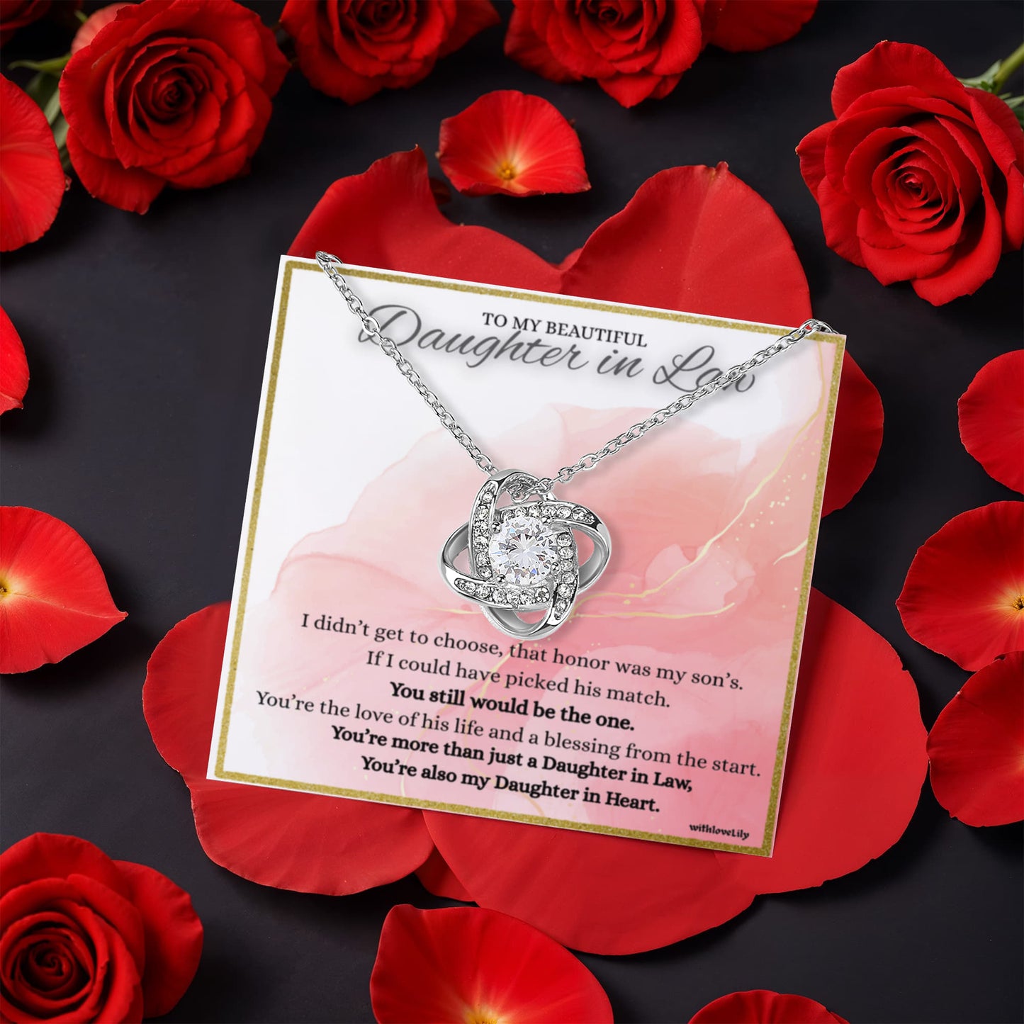 🌹 To My Daughter-in-Law – Rotating Eternal Rose Gift Box