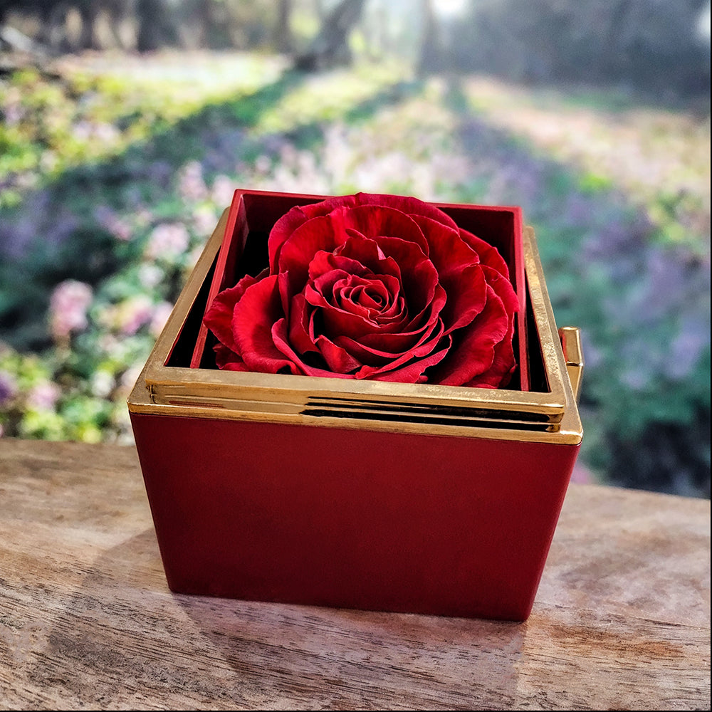 To My Amazing Mom, Mother's Day Rotating Rose Box