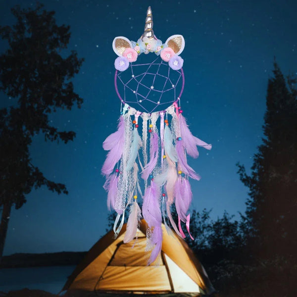 Magical Unicorn Dreamcatcher Decor